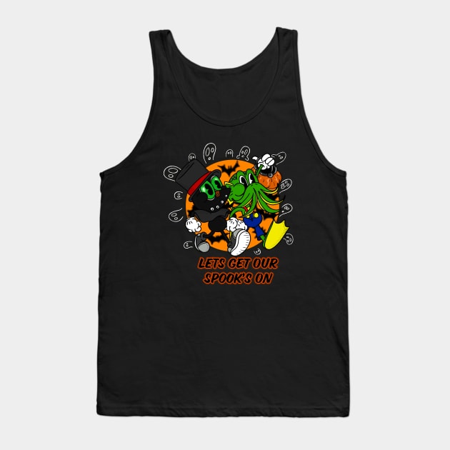 Lets Get Our Spook's On Tank Top by Emjaysdream 